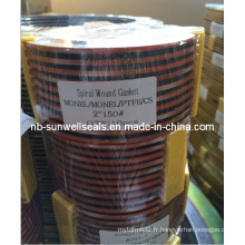 Monel400PTFE / Spiral Wound Gaskets / Swg / Spw / Wri